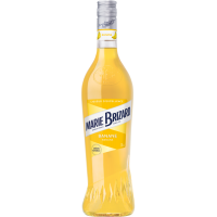 Photographie d'une bouteille de Liqueur de Banane Marie Brizard