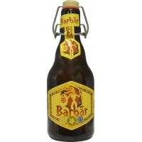 Photographie d'une bouteille de bière Barbar Blonde 33cl