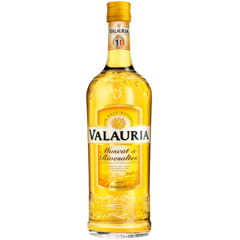 Muscat de Rivesaltes AOC Valauria | Alcools fins et spiritueux de q...