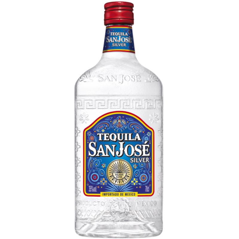 Photographie d'une bouteille de Téquila San Jose Silver