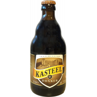 Photographie d'une bouteille de bière Kasteel Donker 33cl