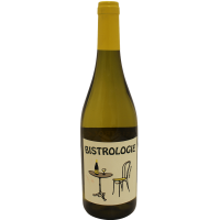 Photographie d'une bouteille de vin blanc Jeff Carrel Bistrologie Blanc