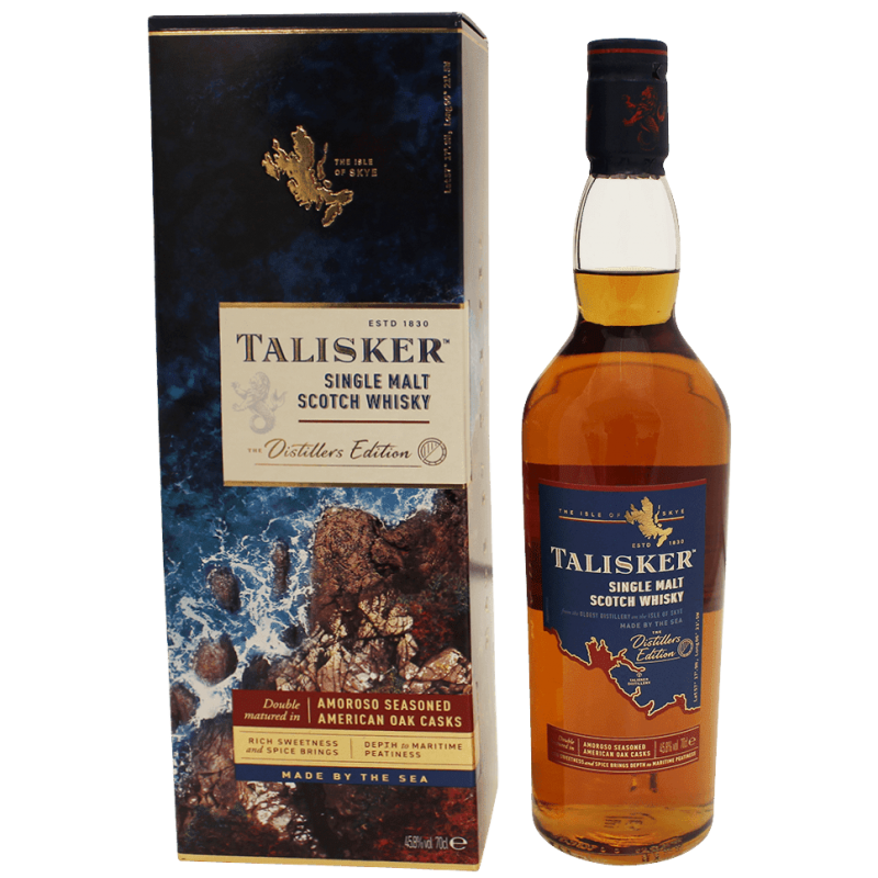 Photographie d'une bouteille de WHISKY TALISKER THE DISTILLERS EDITION