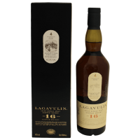 Photographie d'une bouteille de whisky lagavulin 16 ans