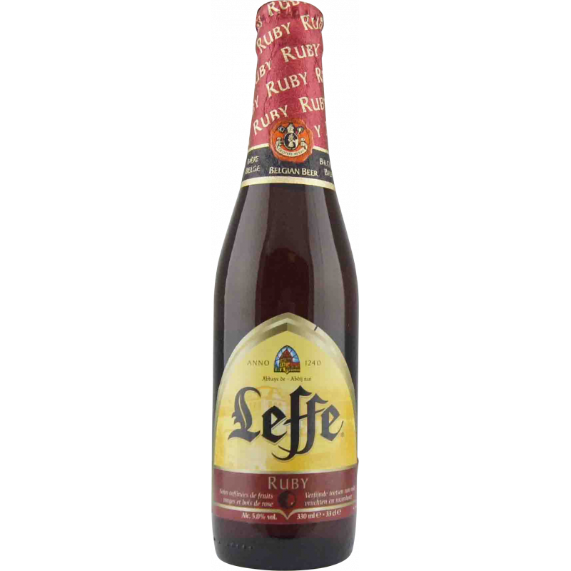 Dessous de verre à bière Leffe Ruby