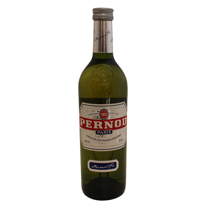 Photographie d'une bouteille de pernod 70 cl 40°