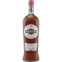 Photographie d'une bouteille de Martini Rosato