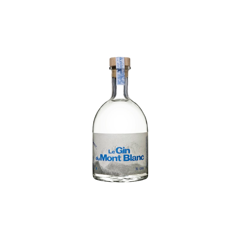 Photographie d'une bouteille de Le Gin du Mont Blanc