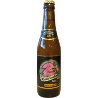 Photographie d'une bouteille de bière Rince Cochon Blonde 33cl