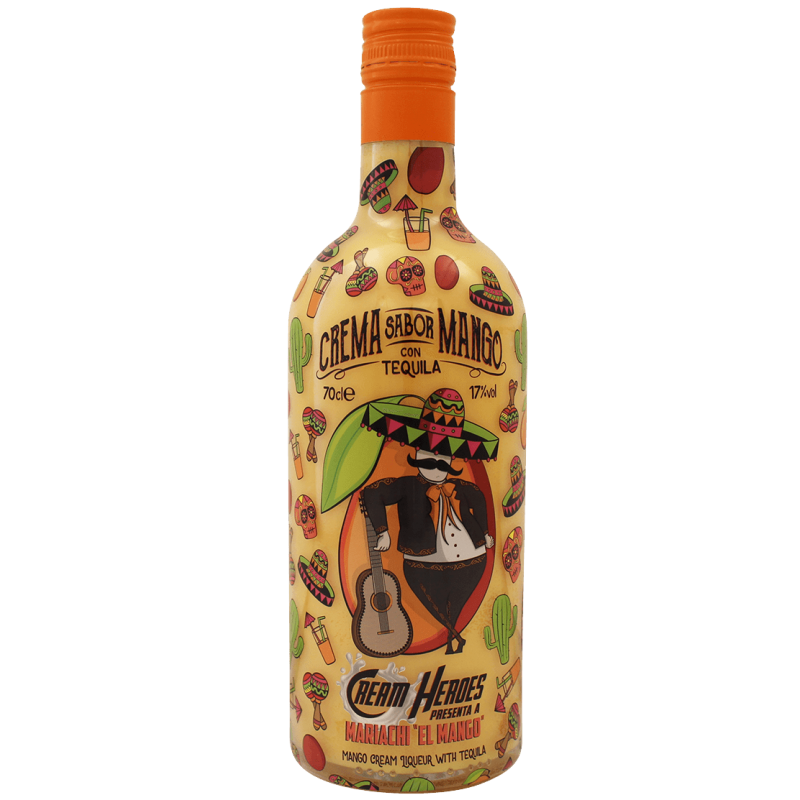 Crème de Tequila Heroes Mango | Alcools fins et spiritueux de quali...