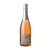 Photographie d'une bouteille de Une P'tite Bulle Mousseux Rosé 75 cl