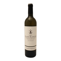 Photographie d'une bouteille de vin blanc villa plage blanche lionel osmin blanc 2023 75 cl