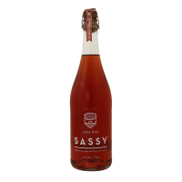 Photographie d'une bouteille de CIDRE ROSE SASSY 75 CL