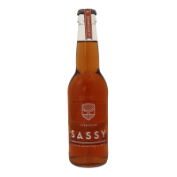 Photographie d'une bouteille de CIDRE SASSY ROSE 33CL