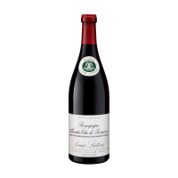 Photographie d'une bouteille de vin rouge Louis Latour AOC Bourgogne Hautes Côtes de Beaune Rouge 75 cl
