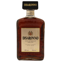 Photographie d'une bouteille de liqueur disaronno originale