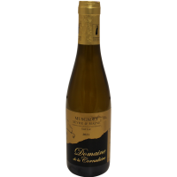 Photographie d'une bouteille de vin blanc domaine de la cornuliere muscadet /lie
