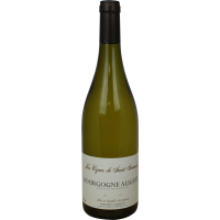 Photographie d'une bouteille de vin blanc aligote vignes st germain
