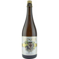 Photographie d'une bouteille de bière Lupulus Blonde 75cl