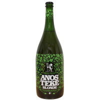 Photographie d'une bouteille de bière magnum anosteke blonde 1.5 l vp 8°