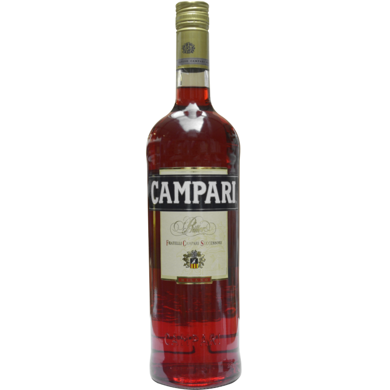 Photographie d'une bouteille de Campari