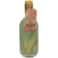 Photographie d'une bouteille de arrange breiz'ile gingembre menthe glaciale 50 cl 32°