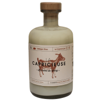 Photographie d'une bouteille de liqueur de chataigne corse la capricieuse 50 cl 17°