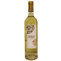 Photographie d'une bouteille de Muscat de Noël Villeneuve