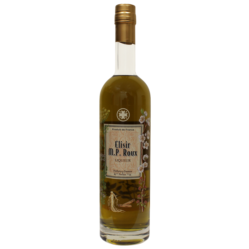 Photographie d'une bouteille de Elisir M.P. Roux 50 cl