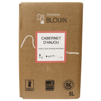 Photographie d'une bouteille de vin rosé CABERNET D'ANJOU MICHEL BLOUIN