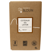 Photographie d'une bouteille de vin blanc COTEAUX DU LAYON DOMAINE BLOUIN