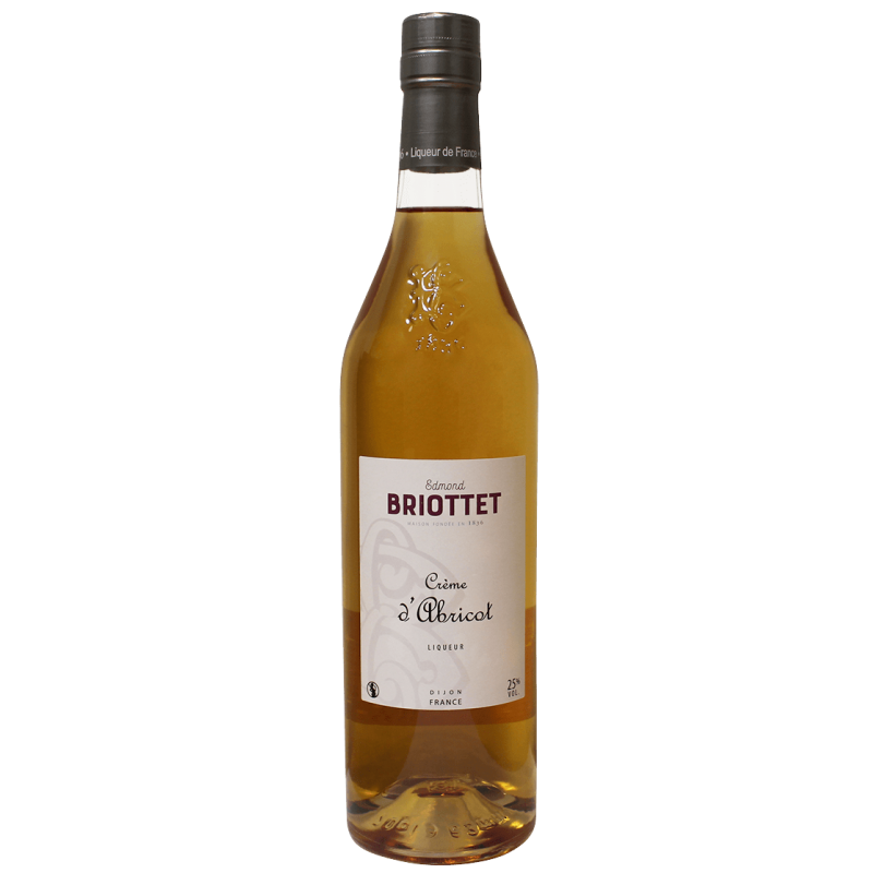 Photographie d'une bouteille de creme d'abricot edmond briottet 70 cl
