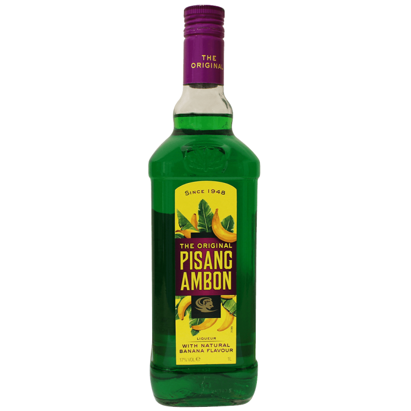 Photographie d'une bouteille de pisang ambon