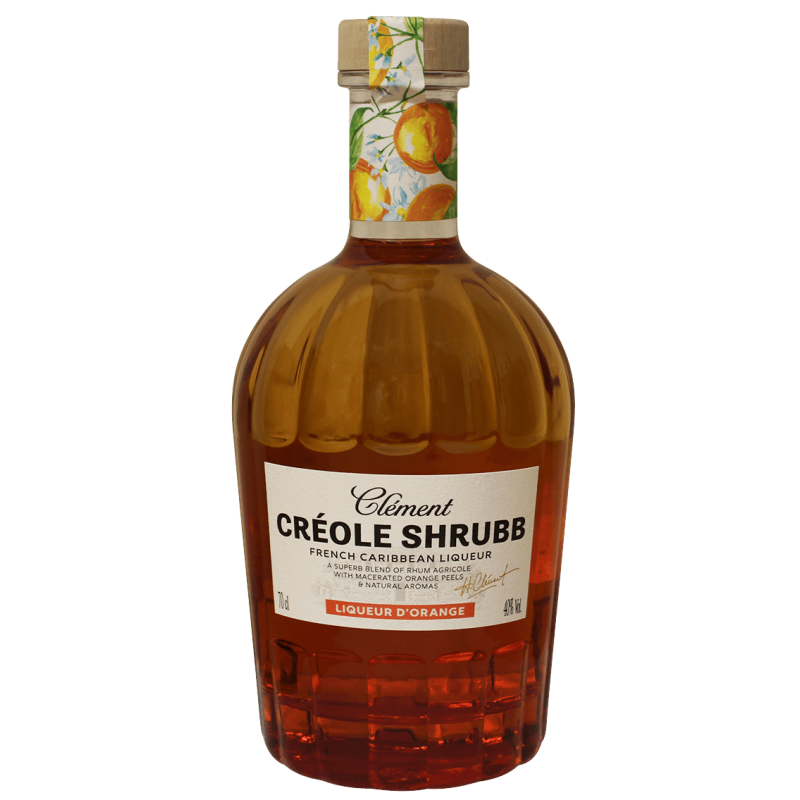 Photographie d'une bouteille de Liqueur de Shrubb Clément