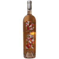 Photographie d'une bouteille de vin rosé domaine de la rouillere grande reserve