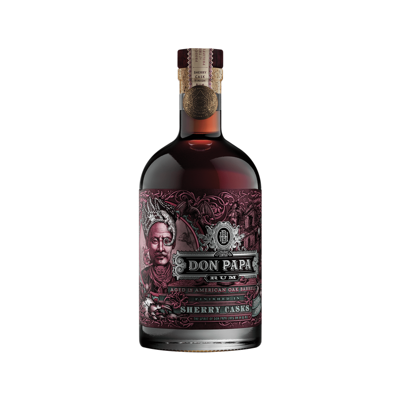Photographie d'une bouteille de DON PAPA SHERRY CASK