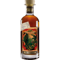 Photographie d'une bouteille de Rhum Vieux la Maison du Rhum du Pérou