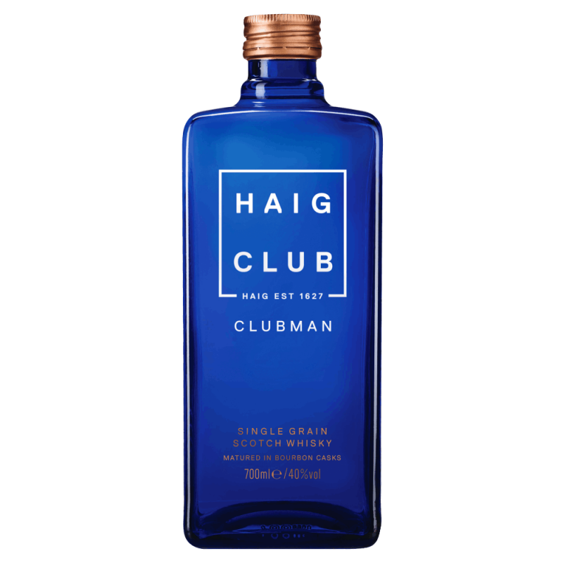 Photographie d'une bouteille de Whisky Haig Club Clubman
