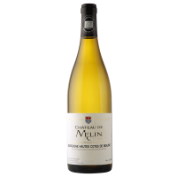 Photographie d'une bouteille de vin blanc Bourgogne Haute Côtes de Beaune AOC Château Melin 75 cl