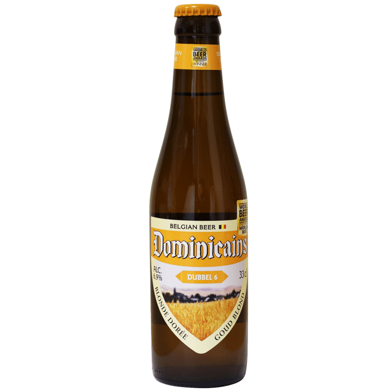 Photographie d'une bouteille de bière DOMINICAINS DOUBLE