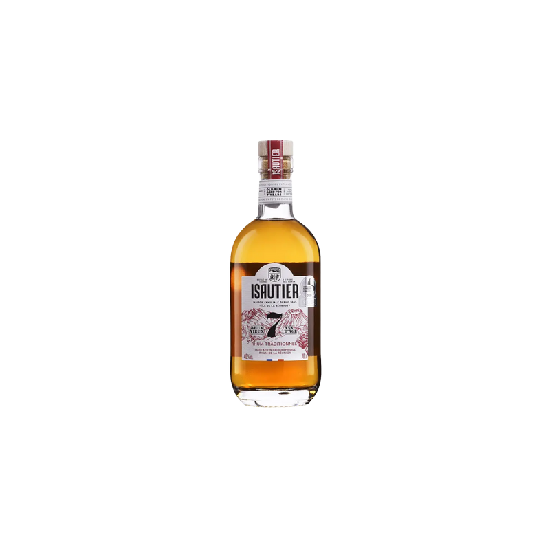 Photographie d'une bouteille de Rhum Vieux Isautier 7 ans