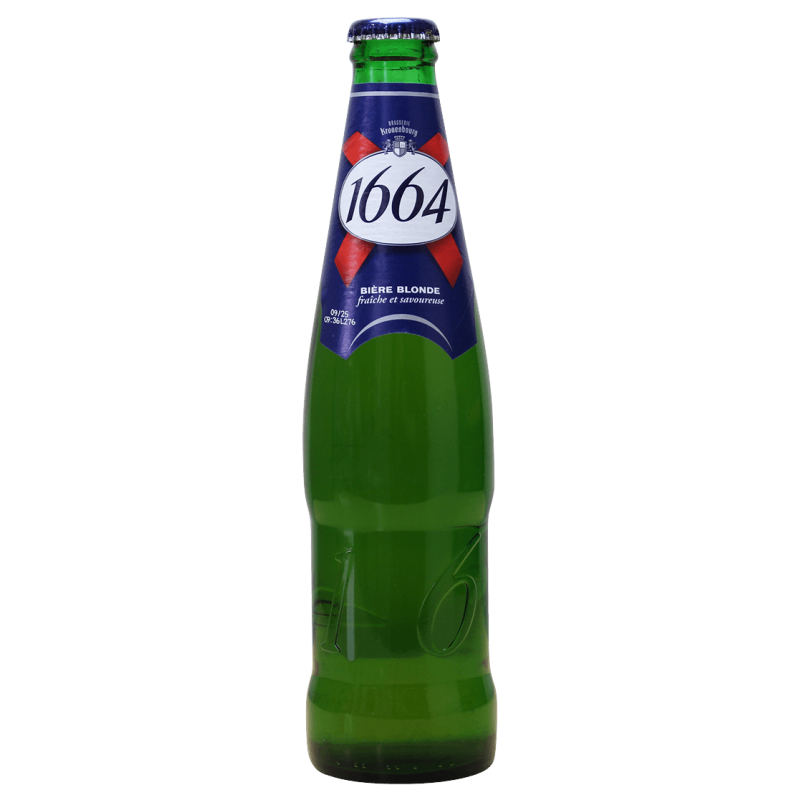 Photographie d'une bouteille de bière 1664