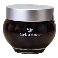Photographie d'une bouteille de Griottines à la Liqueur 35 cl