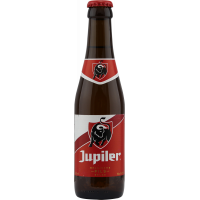 Photographie d'une bouteille de bière Jupiler 25cl