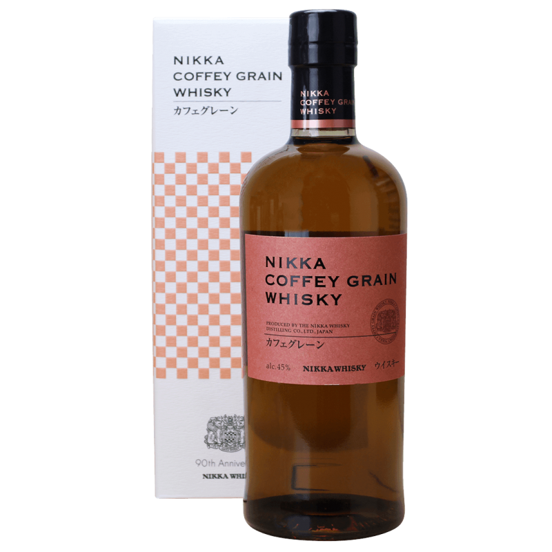 Photographie d'une bouteille de Whisky Nikka Coffey Grain
