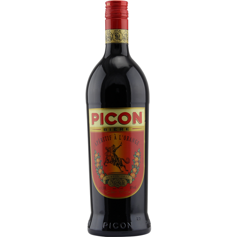Photographie d'une bouteille de Picon Bière L