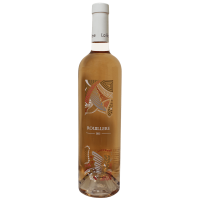 Photographie d'une bouteille de vin rosé Rouillère Côtes de Provence AOC