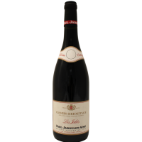 Photographie d'une bouteille de vin rouge crozes hermitage les jalets bio aoc rouge 2023 75 cl
