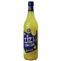 Photographie d'une bouteille de Zizi Coin Coin Apéritif au Citron L