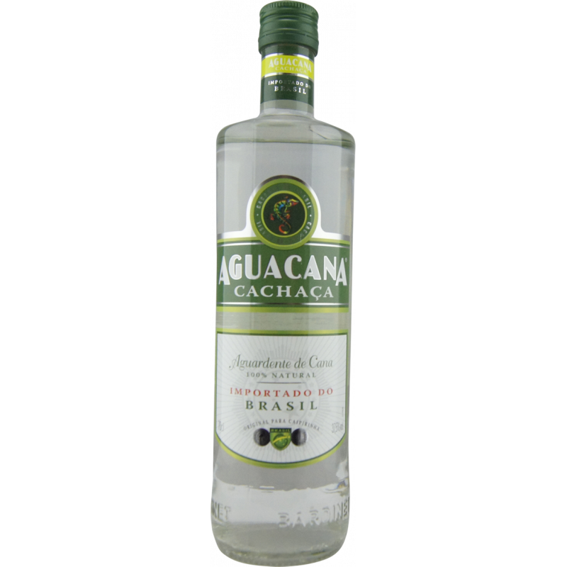 Photographie d'une bouteille de Aguacana Cachaça